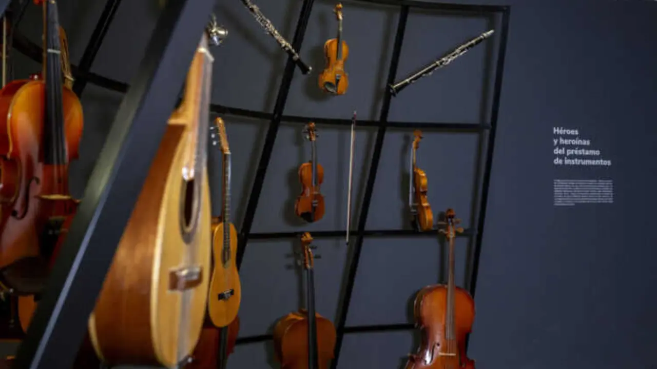 Instrumentos musicales. Imagen de Diario Madrid.