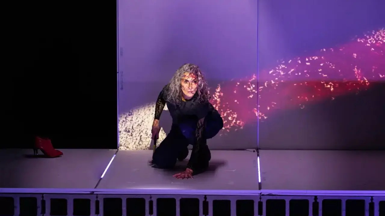 'Teor&iacute;a King Kong', en el Teatro de la Abad&iacute;a. Imagen de @marta_caravaca.