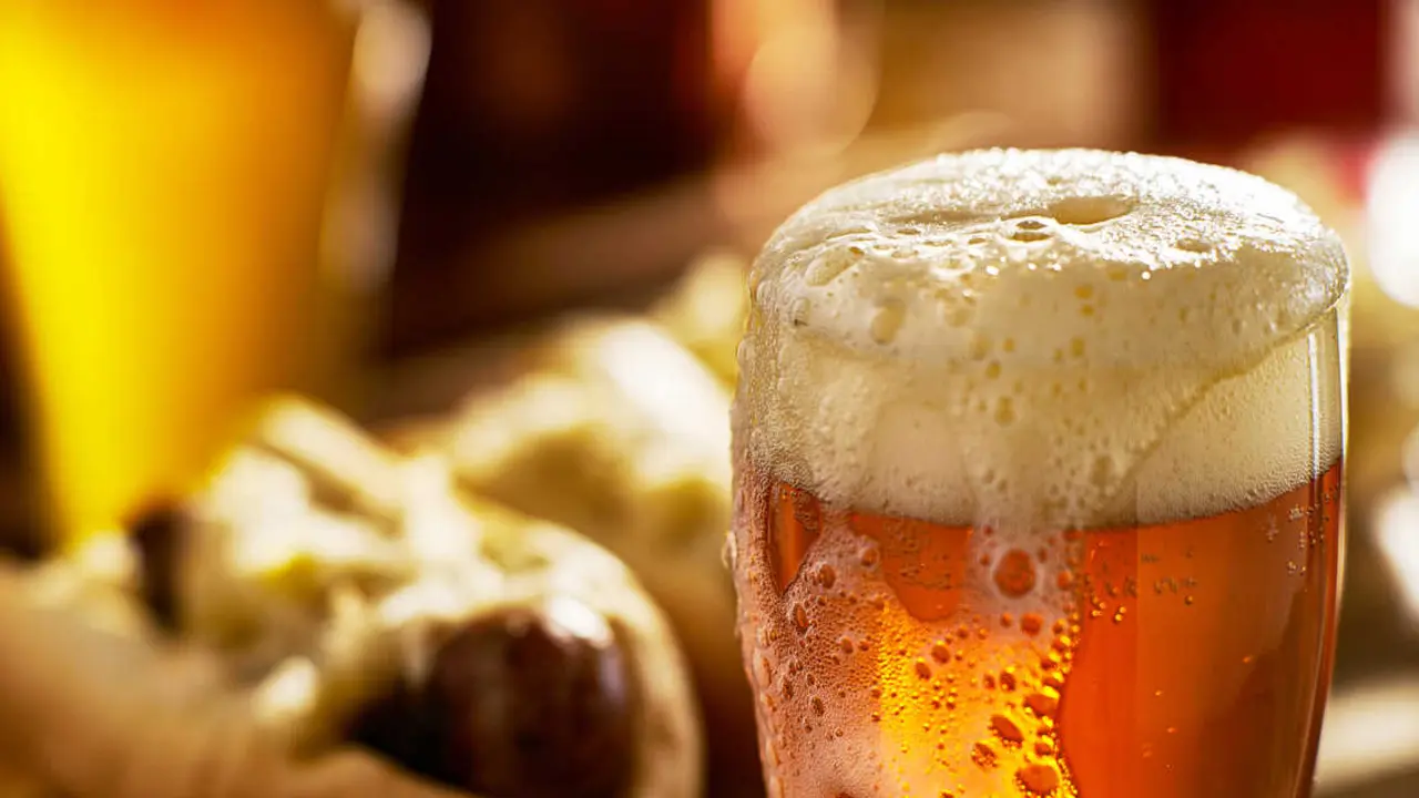 Una cerveza en imagen de archivo.