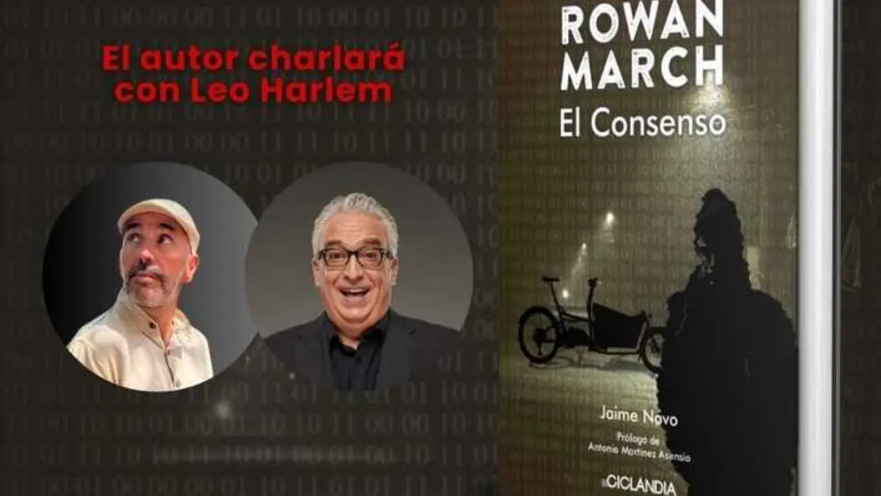 Cartel de la presentaci&oacute;n de 'Rowan March: El Consenso'.