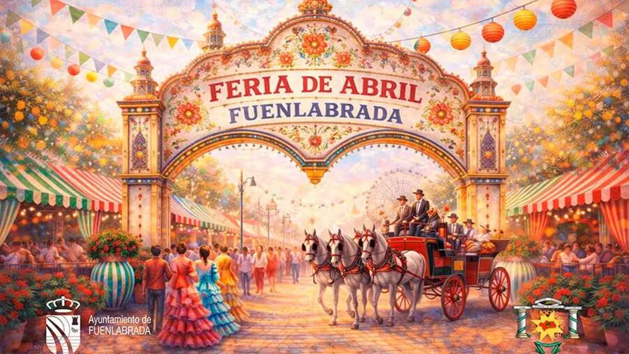 Cartel de la Feria de Abril de Fuenlabrada