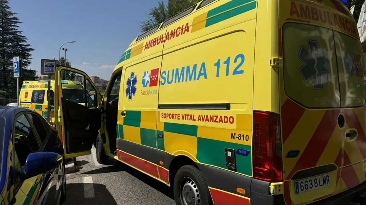 Ambulancia del SUMMA 112. Imagen de archivo.