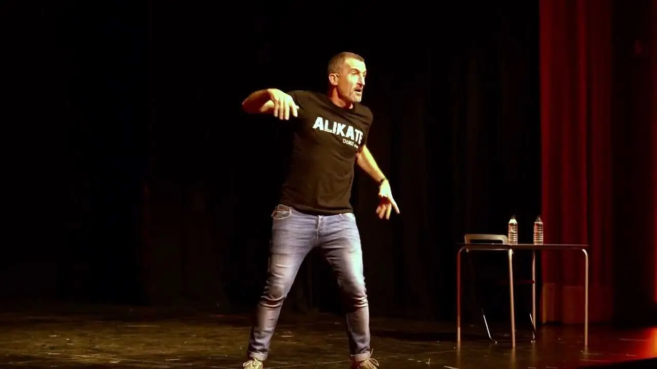 Luis Zahera. Imagen del Teatro Capitol.