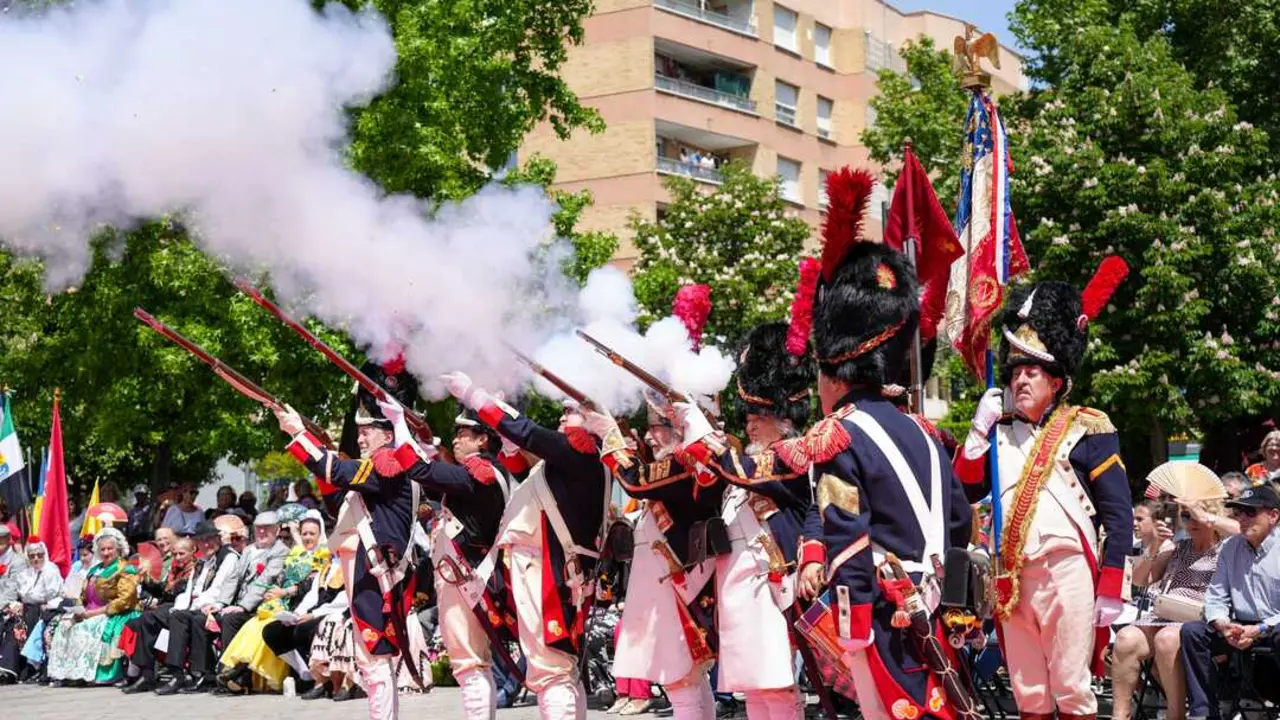 M&oacute;stoles rememora su historia con el homenaje a h&eacute;roes y hero&iacute;nas de 1808. Imagen del consistorio.