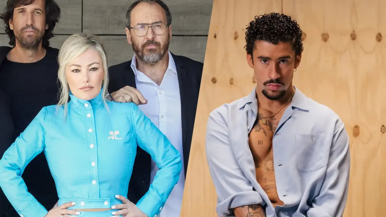 La Oreja de Van Gogh y Bad Bunny.