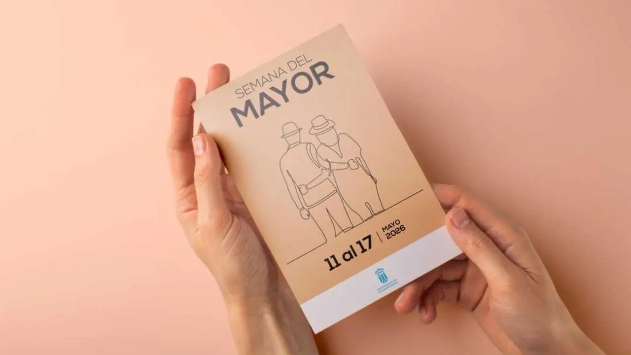 Cartel de la Semana del Mayor en Majadahonda. Imagen de EP.