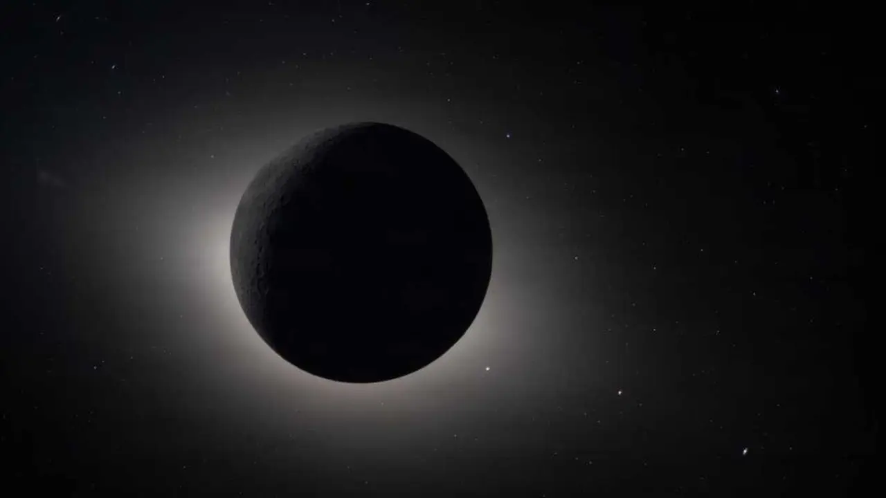 Eclipse solar. Imagen de la NASA.