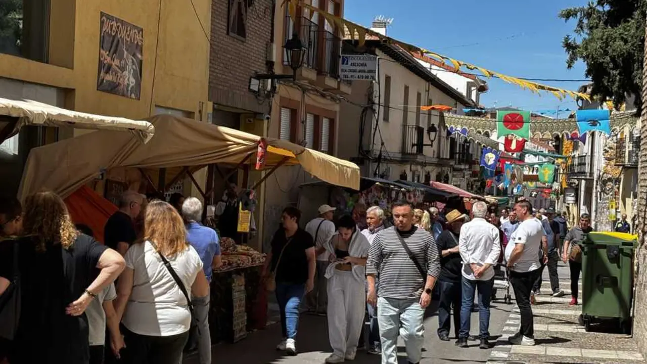 El mercado barroco. Imagen del Ayuntamiento de Arganda del Rey.