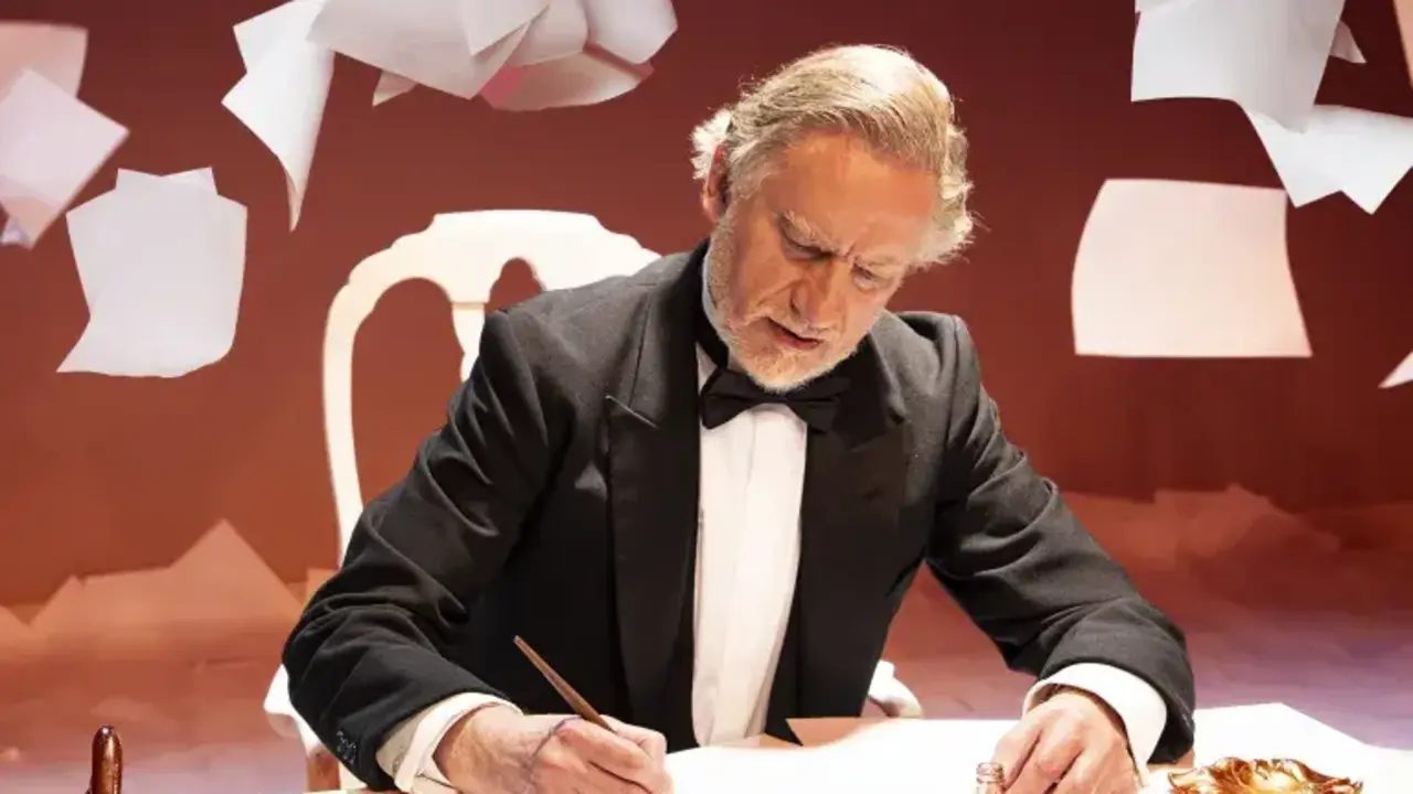 La aventura de la palabra. Imagen de Lusicar Cuevas, cedida por el Teatro Fern&aacute;n G&oacute;mez.
