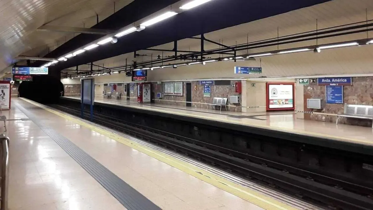 La L&iacute;nea 4 de Metro de Am&eacute;rica. 
Imagen de EP.