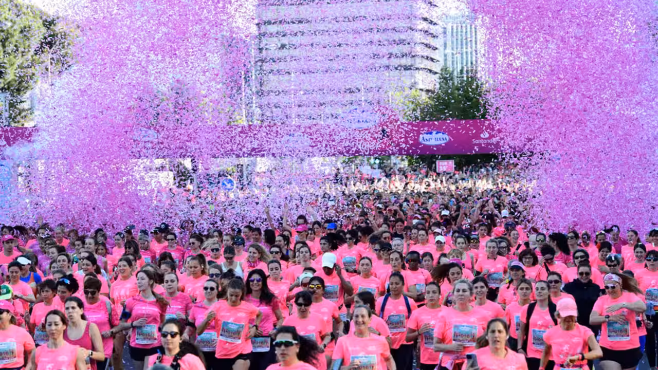 Carrera de la mujer.