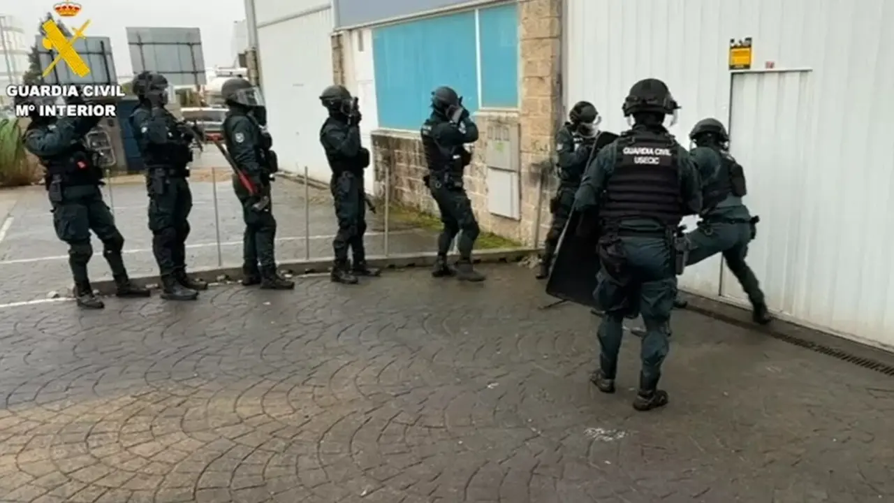 Operaci&oacute;n de la Guardia Civil contra un grupo criminal de robo de veh&iacute;culos.