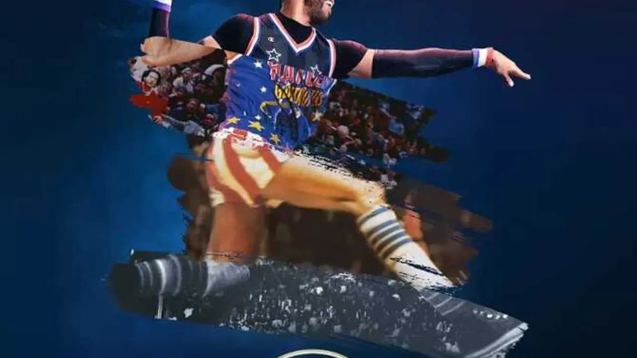 Cartel de la Gira de los 100 a&ntilde;os de los Harlem Globetrotters.
