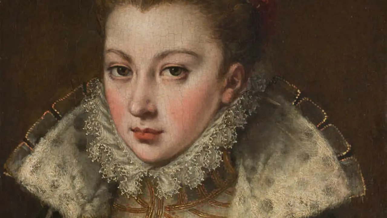 Alonso S&aacute;nchez Coello, Retrato de joven desconocida, 1567-1570. Imagen cedida por la Comunidad de Madrid.