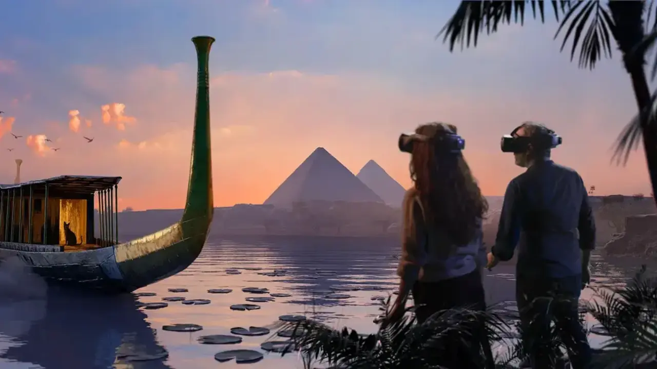 Experiencia inmersiva 'Horizonte de Keops'.