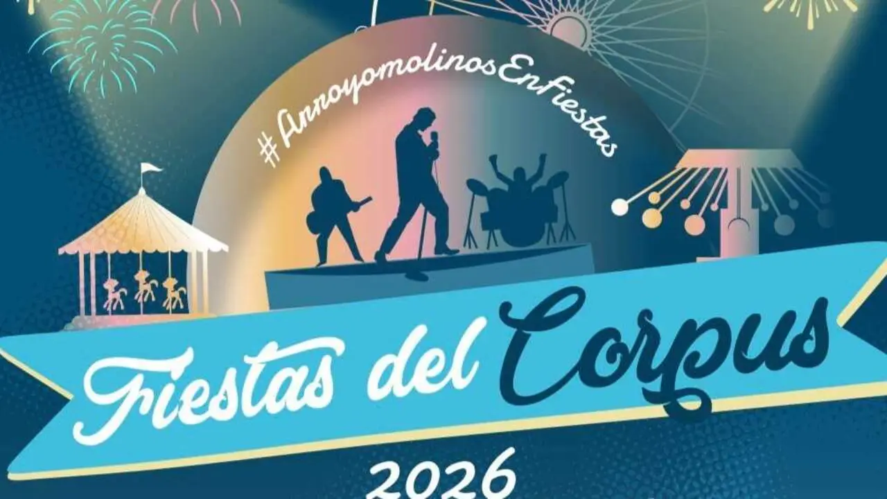 Cartel de las Fiestas de Arroyomolinos.