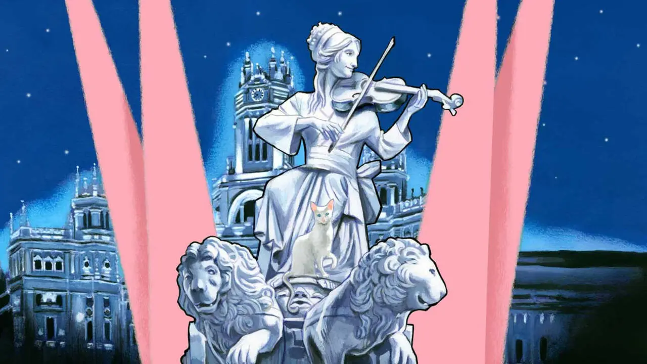 Cartel de Cibeles de Veranos de la Villa 2026.