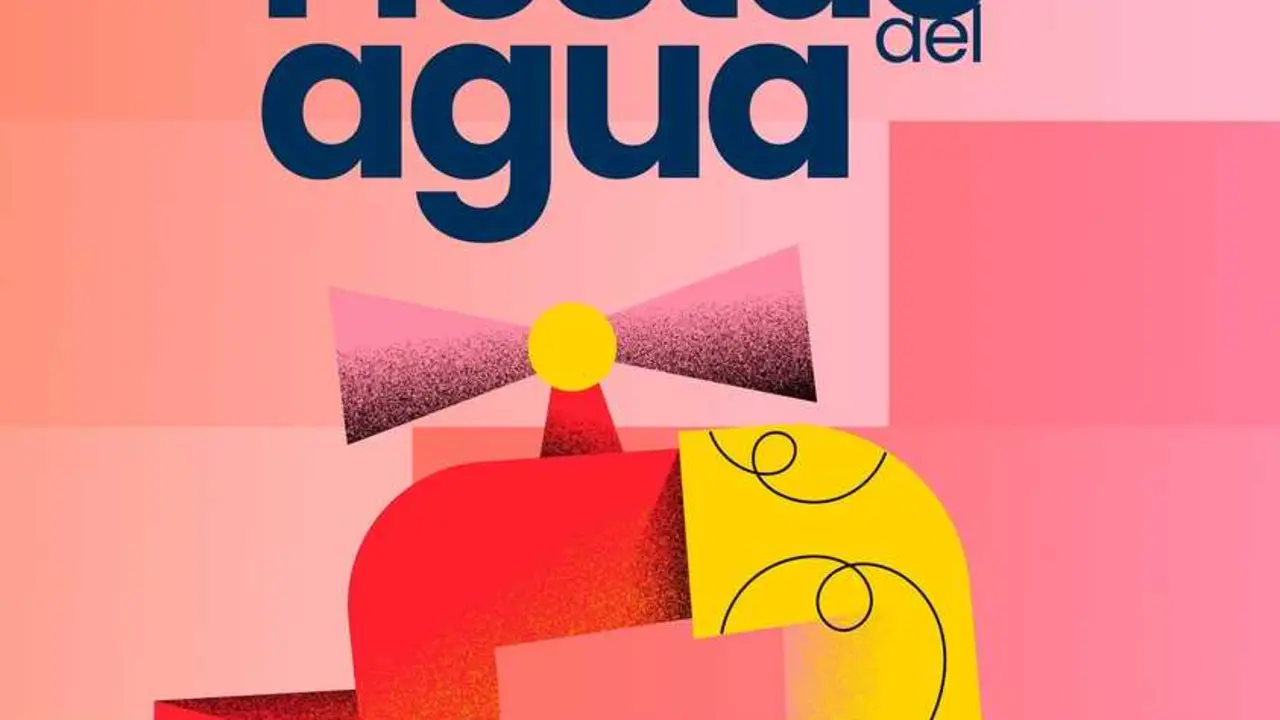 Cartel de las Fiestas del Agua de Parla.