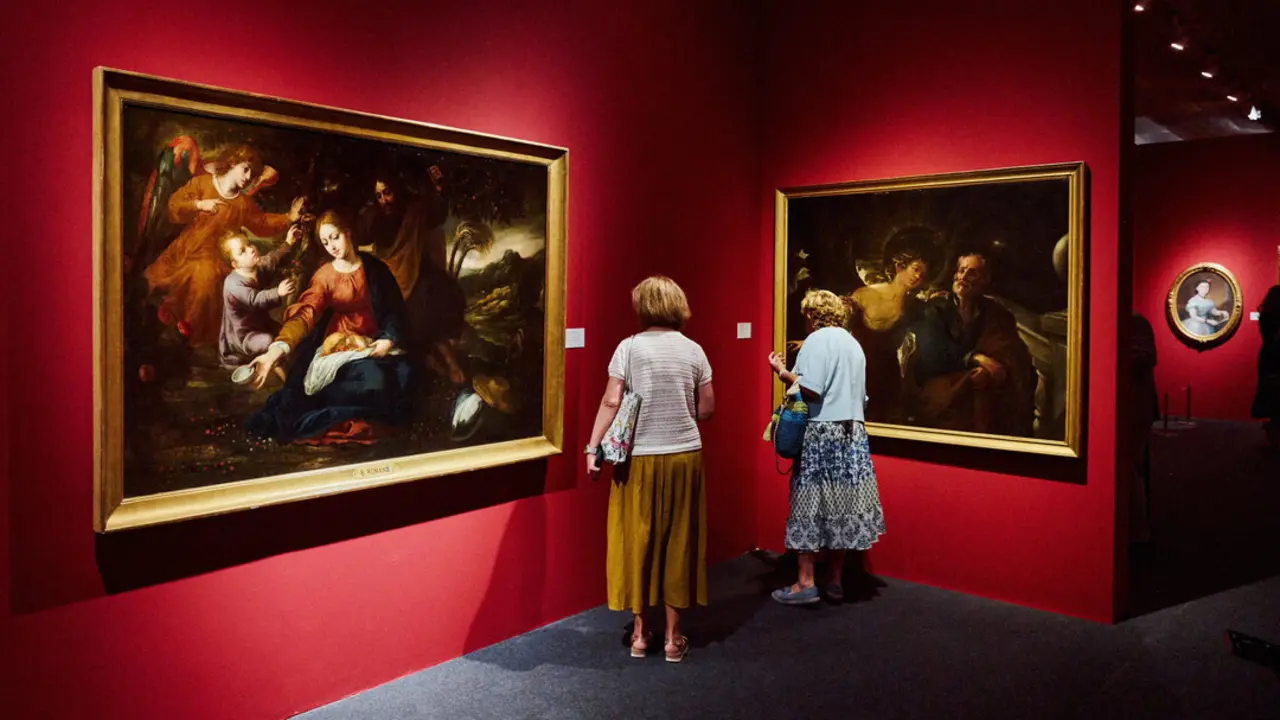 Exposici&oacute;n Goya y las escuelas flamenca e italiana. Fundaci&oacute;n Ibercaja.