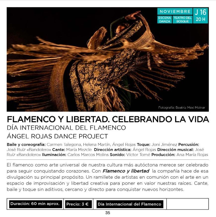 Flamenco y libertad Celebrando la vida