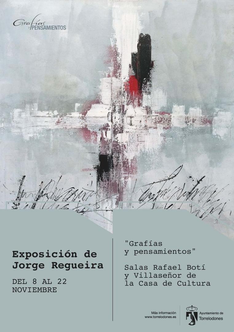 Cartel Exposición Jorge Regueira