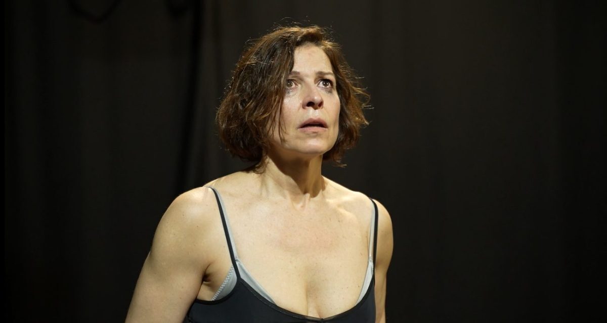 Elisabet Gelabert en una escena de los ensayos de Lady Anne |  Foto: Natalia Romero.