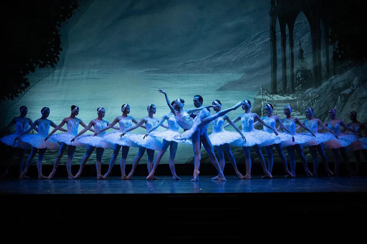 Escena del Ballet de Kiev.
