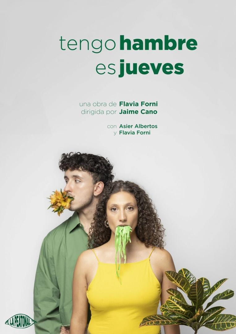 Cartel de la Obra de teatro 'Tengo hambre es jueves'.