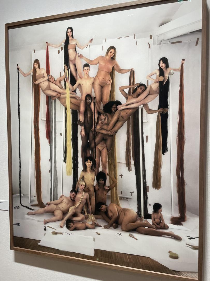 Árbol Genealógico, filip custic. En la exposición 'xq hacemos lo q hacemos?' en Museo Cerralbo.