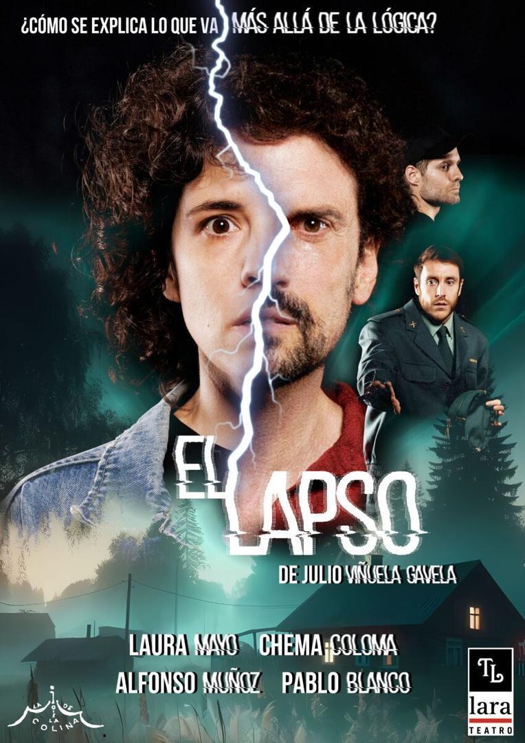 Cartel de la obra 'El lapso' en el Teatro Lara.