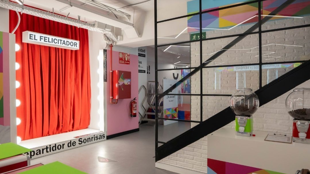 Sala del Museo de la Felicidad.