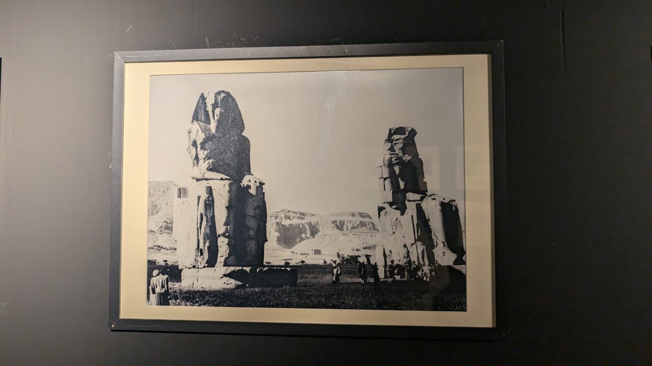 Una de las imágenes expuestas en la muestra 'Tesoros de Egipto' de Fuenlabrada.