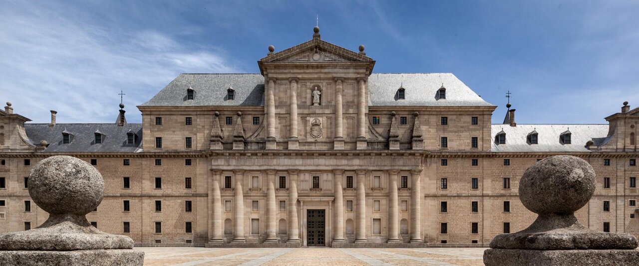 Fachada del Monasterio del Escorial.