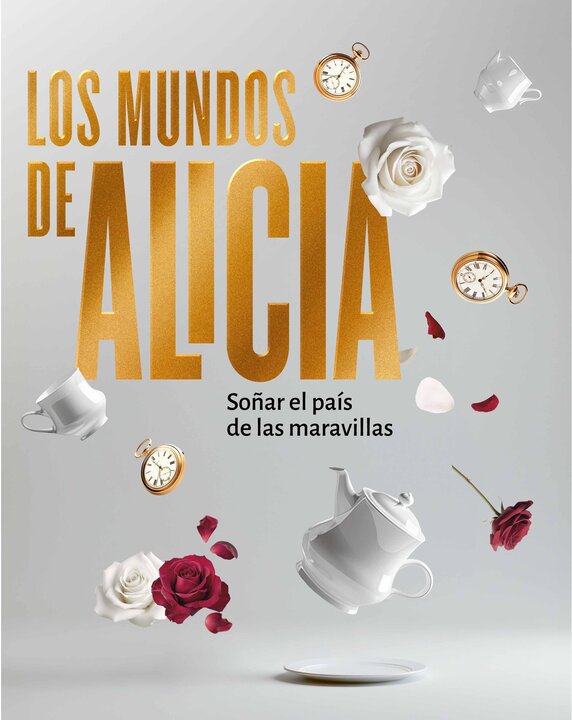 Cartel de la exposición de 'Los mundos de Alicia'.