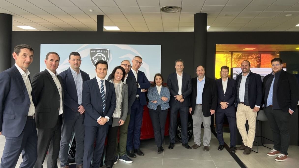 Vista del nuevo CEO al Peugeot de Coslada.