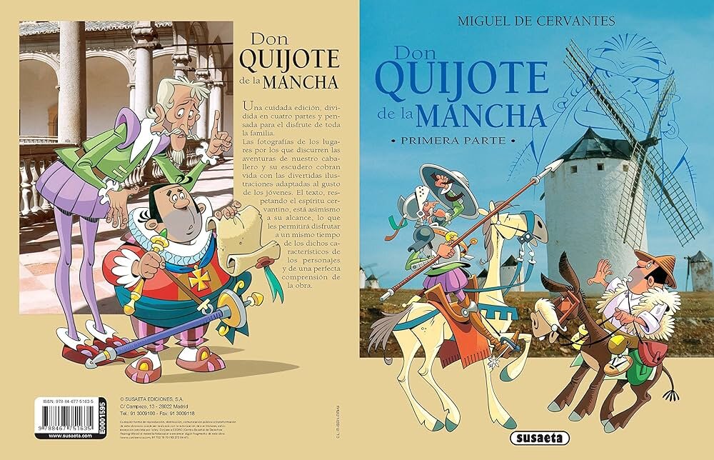 Portada de DON QUIJOTE.
