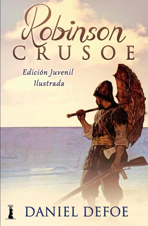 Portada de Robinson Crusoe.