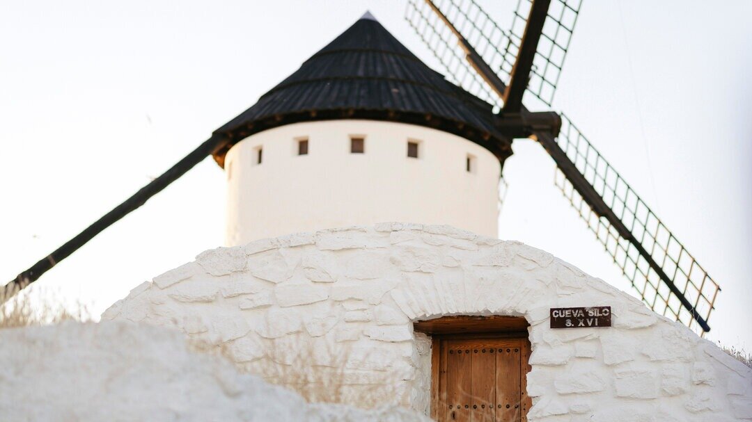 Molino de Campo de Criptana en archivo.