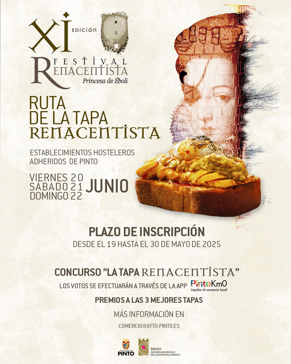 Ruta tapa renacentista en Pinto.