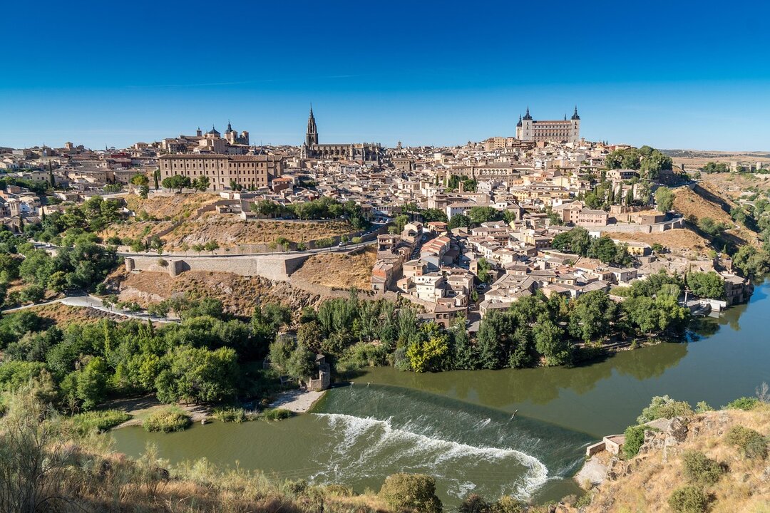 Imagen panorámica de Toledo en archivo.