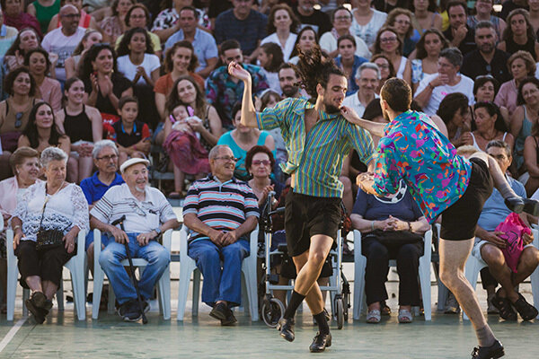 'Quién baila' por Joaquín Collado. imagen del Museo CA2M.