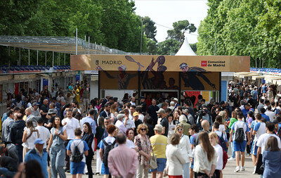 Imagen de la apertura de la Feria del Libro de 2024.