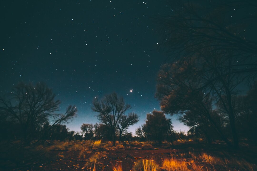 Cielo estrellado en una imagen de archivo.