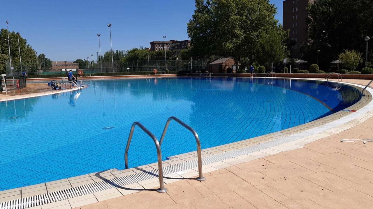 La piscina de El Carrascal de Leganés. Imagen cedida por el consistorio municipal.