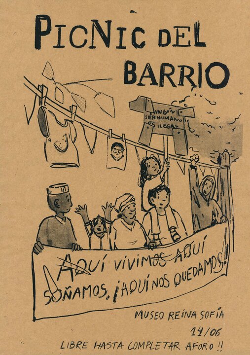 Cartel de Pícnic del Barrio.