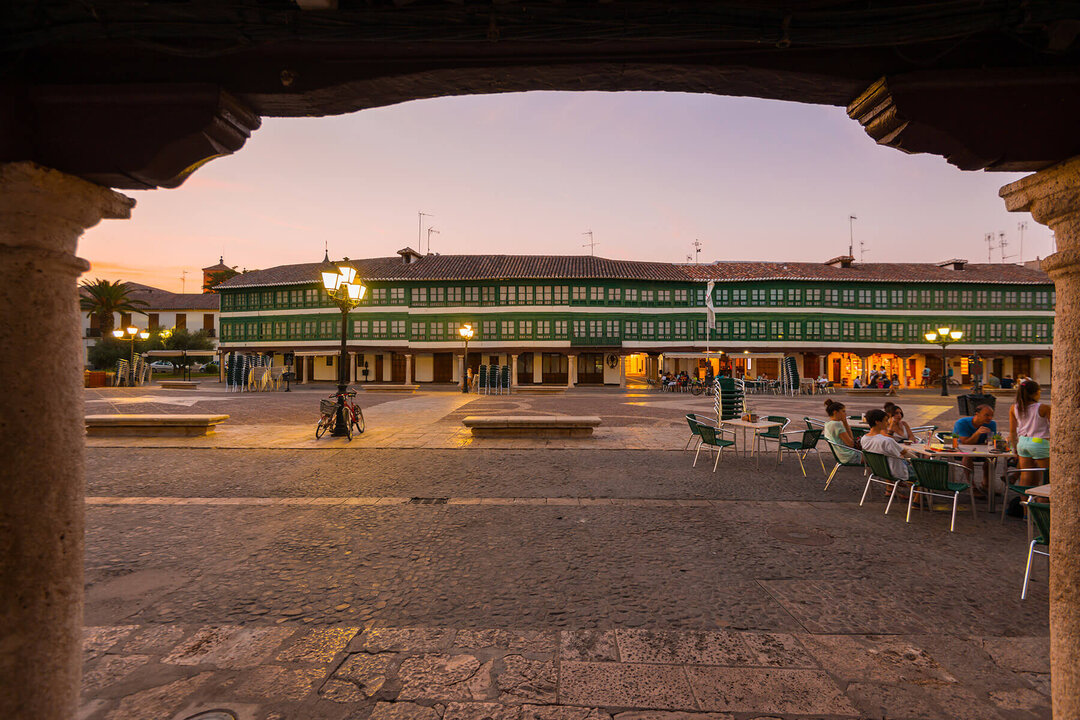 Plaza Mayor de Almagro. Imagen de la Fundación del Festival Internacional de Teatro Clásico.