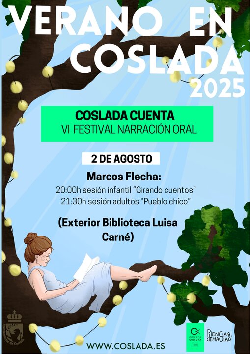 Narración Oral. Fuente: Ayuntamiento de Coslada.