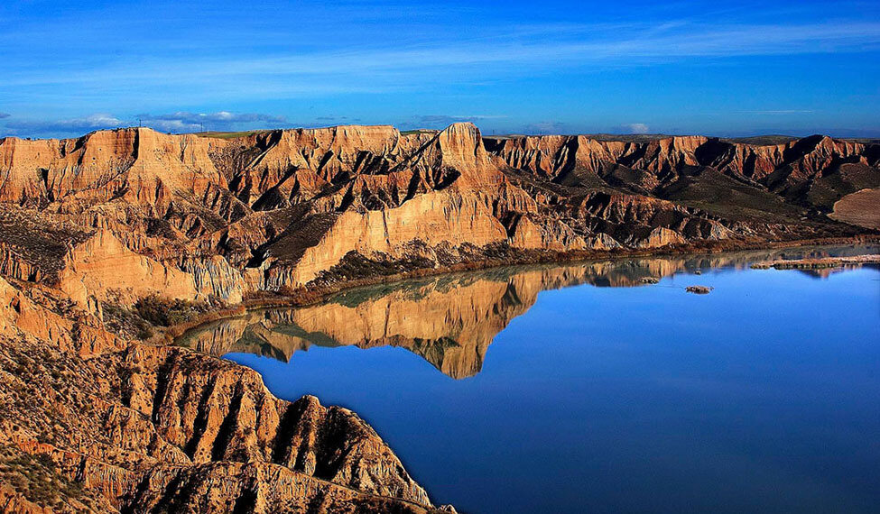 Las Barrancas de Burujón. Imagen de Turismo Castilla La Mancha.