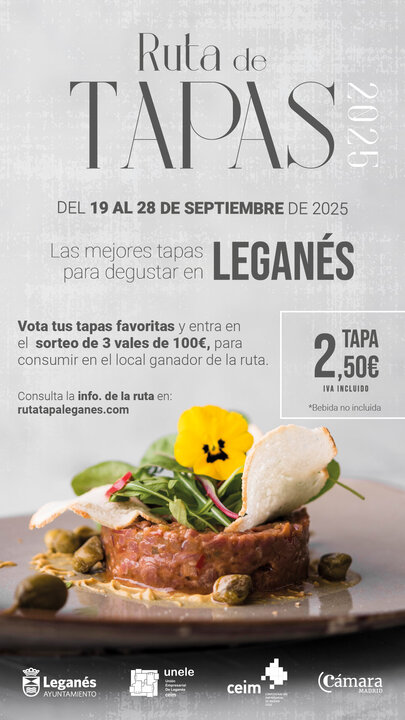 Cartel de la Ruta de la Tapa 2025.