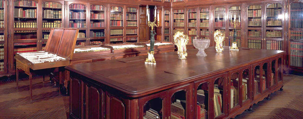 La Real Biblioteca del Palacio Real. Imagen de Patrimonio Nacional.